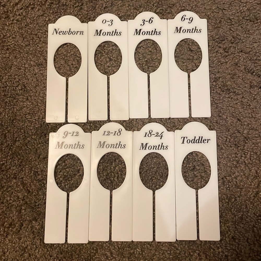 Closet Dividers Newborn-Toddler brand new never used